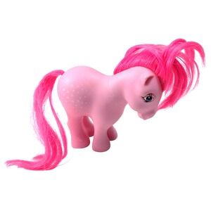 Vintage Hasbro My Little Pony G3 Cotton Candy Pink 25th Anniversary 2007 Figure